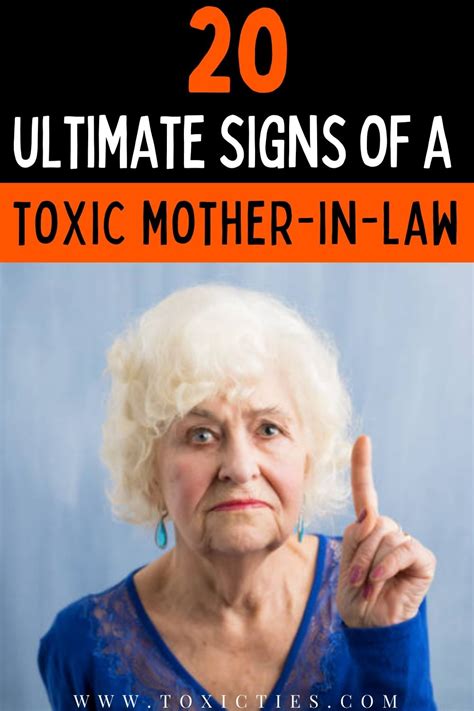 Ultimate Signs Of A Toxic Mother In Law And What To Do About Her