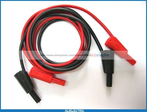 2019 Safety Protection Banana Plug Silicone Cable High Voltage Red