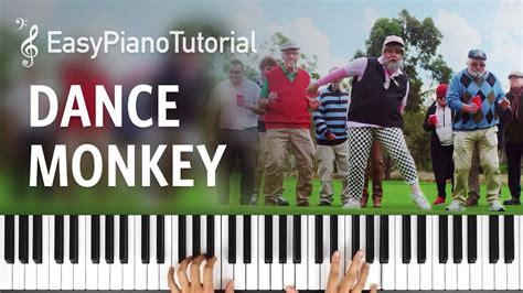 Dance Monkey Piano Tutorial Free Sheet Music Youtube