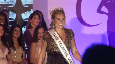 Crowning Moment Miss Delaware Usa 2016 Youtube