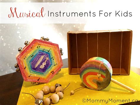 We have been making music at our house this week. DIY Musical Instruments with Green Kid Crafts - Mommy Moment