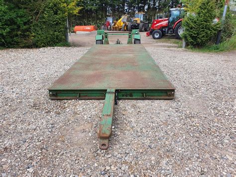 Used Gt Bunning Low Loader Trailer For Sale At Lbg Machinery Ltd