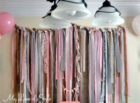 Fabric Garland Backdrop · How To Make A Garland · Home Diy On Cut Out