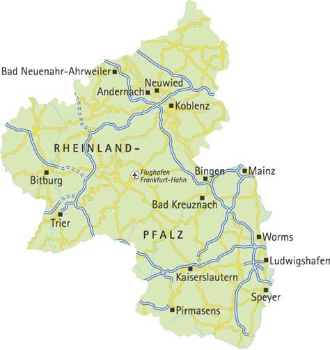 Infos Zum Bundeslandreisegebiet Rheinland Pfalz