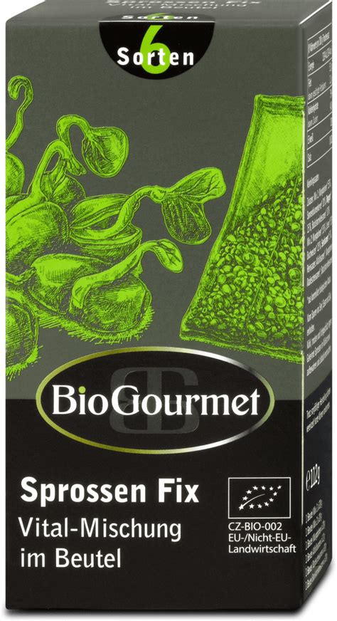 BioGourmet Sprossen Fix Vital Mischung Im Beutel 112 G Dm At