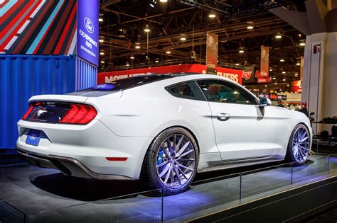 Webasto Eletric Ford Mustang Debuts At Sema Show On Forgeline Monoblock