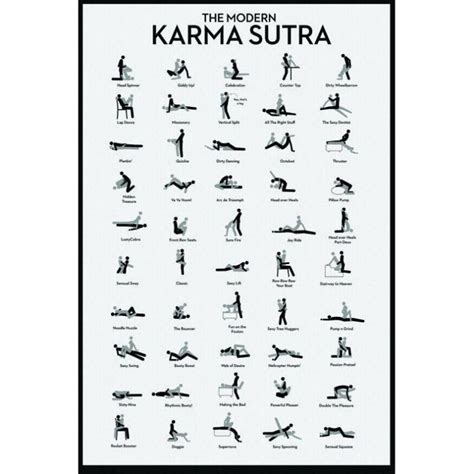 Poster The Modern Kamasutra 61 X 915cm Achat Vente Affiche