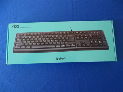 Logitech K120 Corded Keyboard Compubits