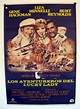 "LOS AVENTUREROS DEL LUCKY LADY" MOVIE POSTER - "LUCKY LADY" MOVIE POSTER
