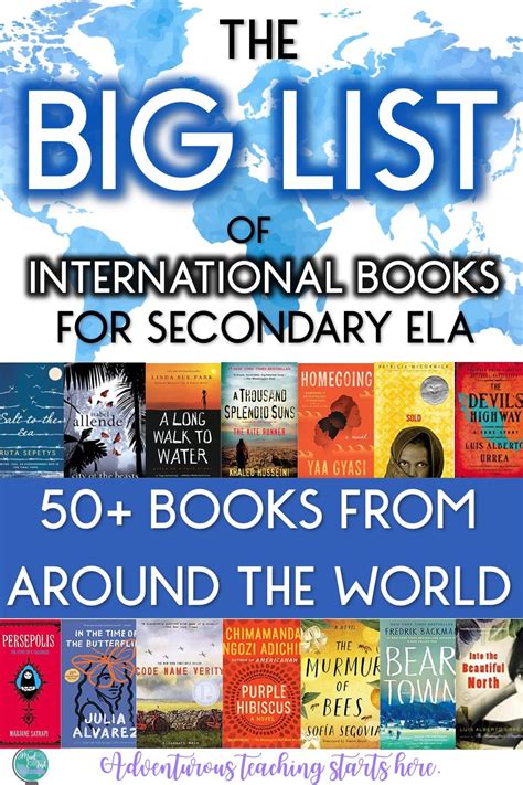The Big List Of Global Literature For High School English — Mud And Ink