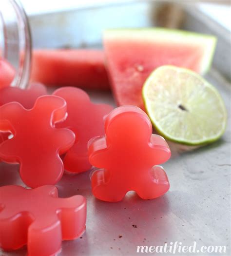 Sour Watermelon Homemade Gummies These 4 Ingredient Gummy Treats Are