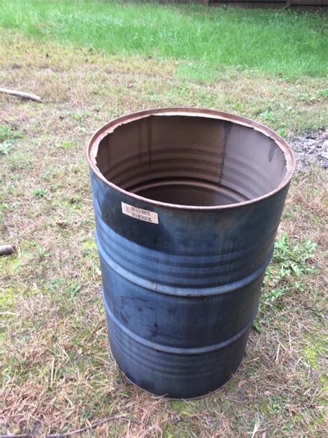 Burn Barrel Fire Pit 55 Gal Gallon Drum For Sale In North Haven Ct
