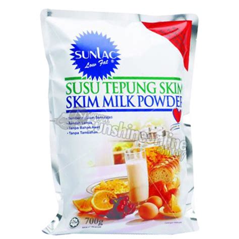 Sunlac low fat skim milk powder. Sunlac Instant Skim Milk Powder 700gm | Shopee Malaysia