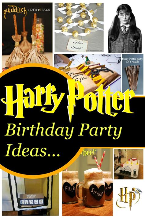 So much fun going through your diy posts. Inspirational Harry Potter Birthday Party Ideas