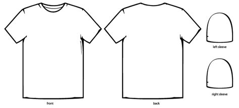 T Shirt Template A Guide To Designing Your Own T Shirt