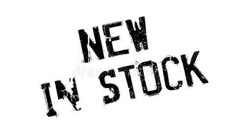 New In Stock Rubber Stamp Stock Vector Illustration Of Current 92107329