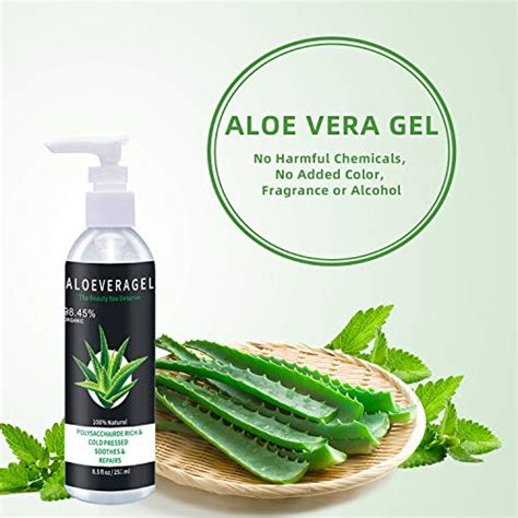 Aloe Vera Gel 9845 Pure And Natural Aloe From Freshly Cut Aloe Plant
