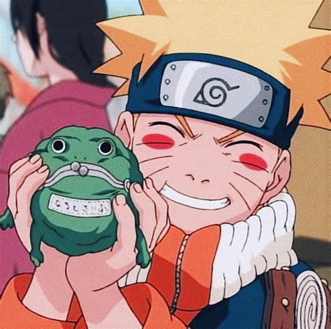 Aquí Un Naruto Feliz 🐸 Наруто Аниме Ретро картинки