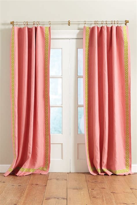How To Add Tape Trim To Curtain Panels How To Decorate