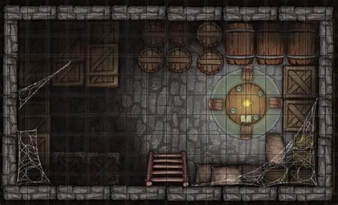 Blackspire Inn Cellar Battlemaps Dungeons And Dragons Homebrew Dandd