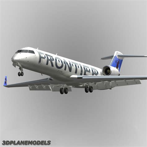 Bombardier Crj 700 Frontier 3d Obj