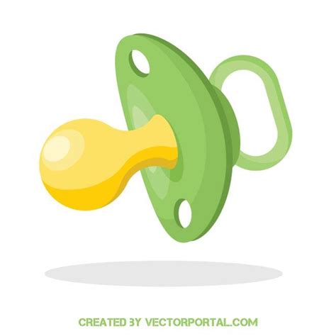 Pacifier Vector At Collection Of Pacifier Vector Free