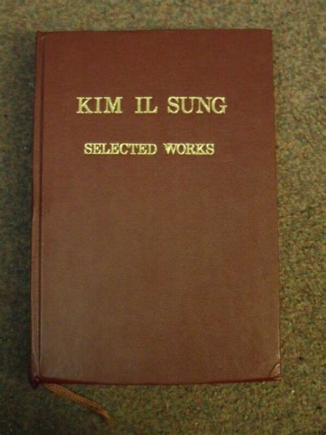 Kim Il Sung Selected Works Volume V Excellent Condition Antique