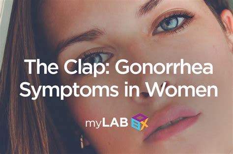 About 1 in 10 infected men and 5 in 10 infected women will not experience any obvious symptoms. The Clap: Gonorrhea Symptoms in Women - At Home STD Test ...