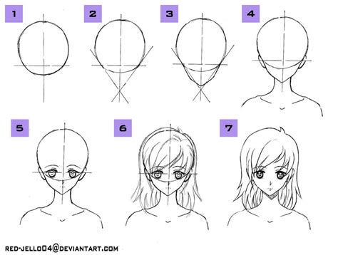 How To Draw Head Tutorial By Red Jello04 On Deviantart