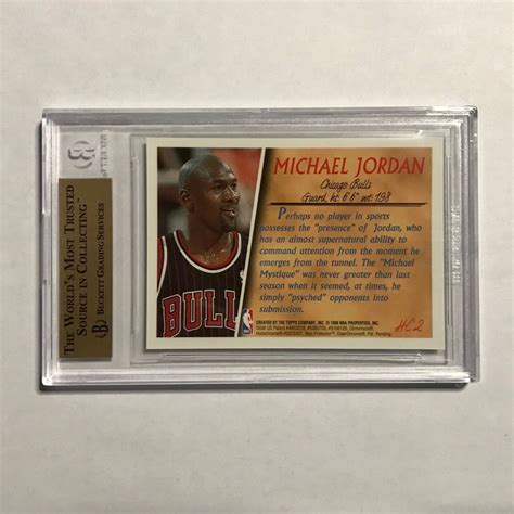1996 97 Topps Holding Court Hc2 Michael Jordan For Sale Online Ebay