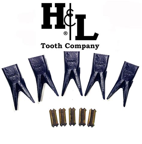 230wtl Twin Tiger Long Bucket Teeth Flexpins® 5 Pack By Handl Tooth