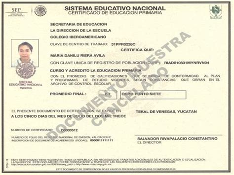 ⊛ Duplicado De Certificado De Secundaria En México【2022