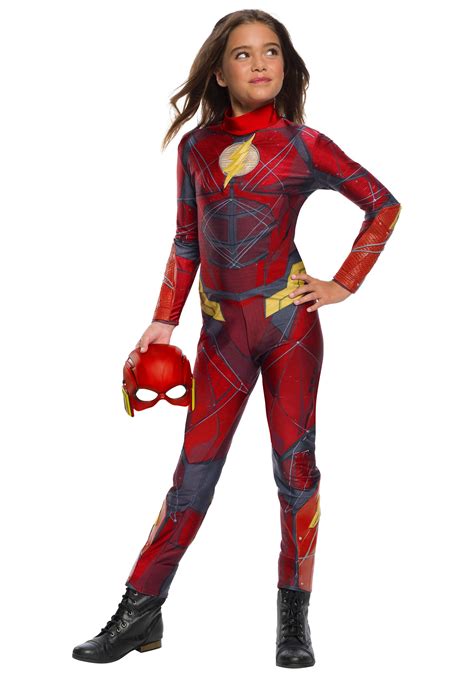 Justice League Flash Costume For Girls