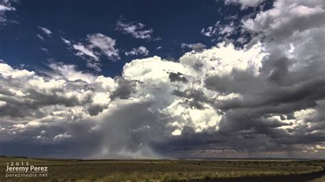 Supercell Structure Northern Arizona 14 September 2015 Youtube