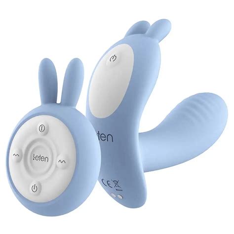 Leten 10 Speeds Heating Vibrator Clitoris G Spot Massager Remote Control Vibrator Wireless Strap