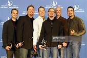 The band MercyMe attends GMA's 35th Music Awards held at Municipal ...