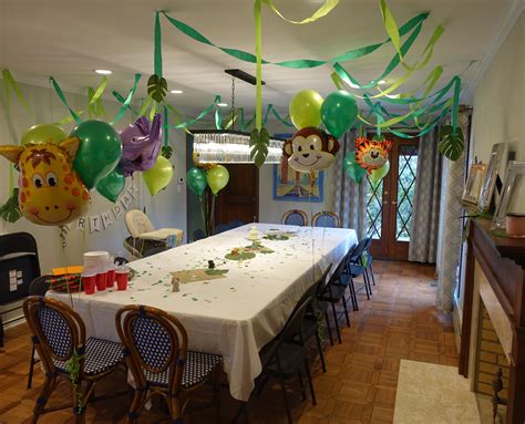 One highchair banner, first birthday banner, safari theme decorations, jungle themed decorations, zoo animal banner, wild one, 1st birthday. Jungle Theme Birthday Party