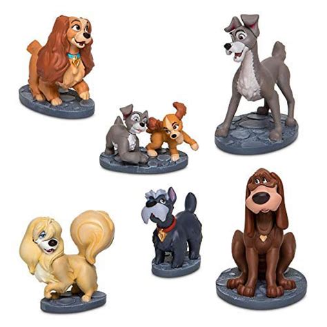 Disney Lady And The Tramp Figurine Play Set
