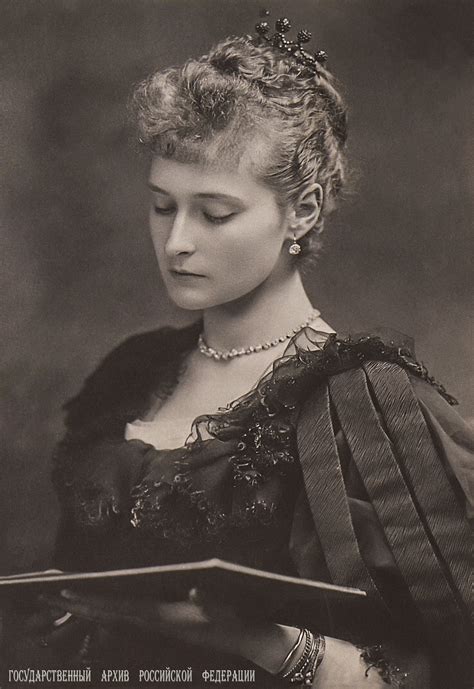 Princess Alix Of Hesse Later Tsarina Alexandra Of Russia 1892