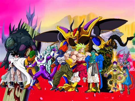 Dragon ball z merchandise was a success prior to its peak american interest, with more than $3 billion in sales from 1996 to 2000. Dragonball Z Movie Villains by skarface3k3 on DeviantArt