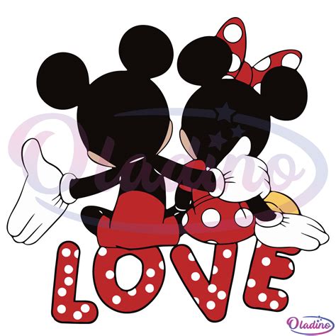 Disney Valentine Svg Minnie Svg Mickey Mouse Svg Disney Lovers Svg