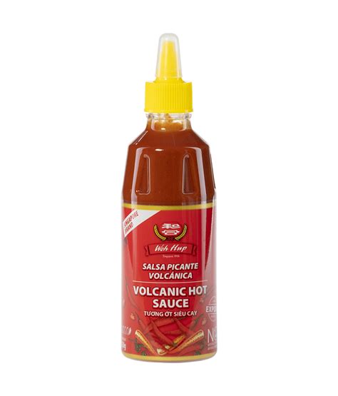 Woh Hup Volcanic Hot Sauce Silver Quality Award 2020 From Monde Selection