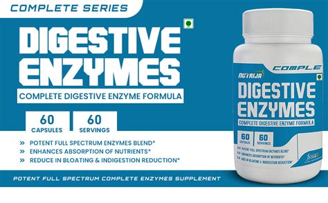 Buy Complete Digestive Enzymes In India Nutrija™ Supplement Store