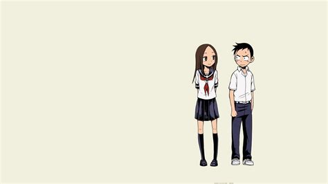 Fond Décran Hd Crossover Animé Takagi Karakai Jouzu No Takagi San