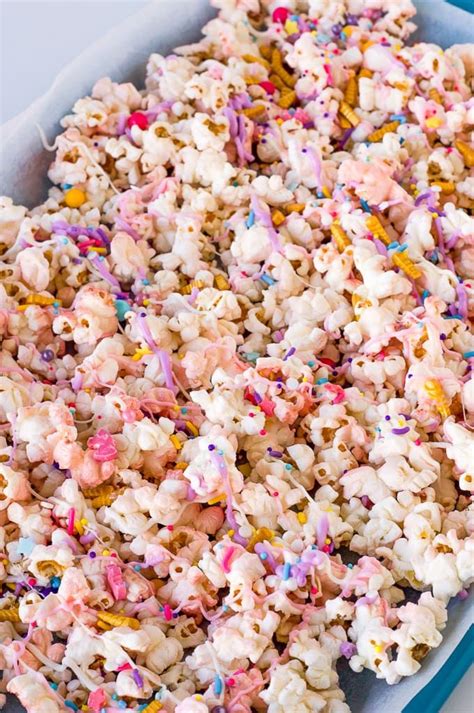 Unicorn Popcorn Is The Perfect Diy Treat Or Snack For Unicorn Themed