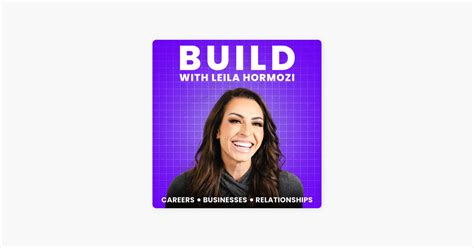 ‎build With Leila Hormozi En Apple Podcasts