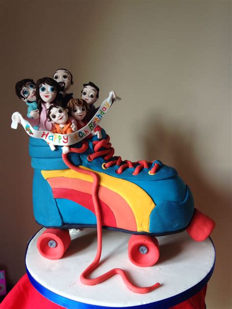 68 Roller Skate Cupcakes