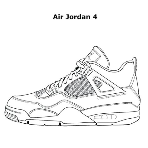 Michael jordan coloring page from nba category. Pin by Tabatha Rogers on Shoes for coloring | Jordan ...