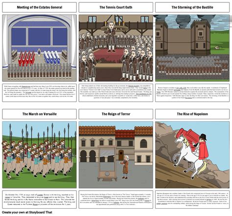 The French Revolution Storyboard By Fab41526