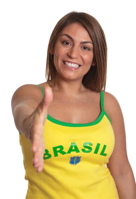 Greeting Brazilian Girl Royalty Free Stock Photos Image 37233248